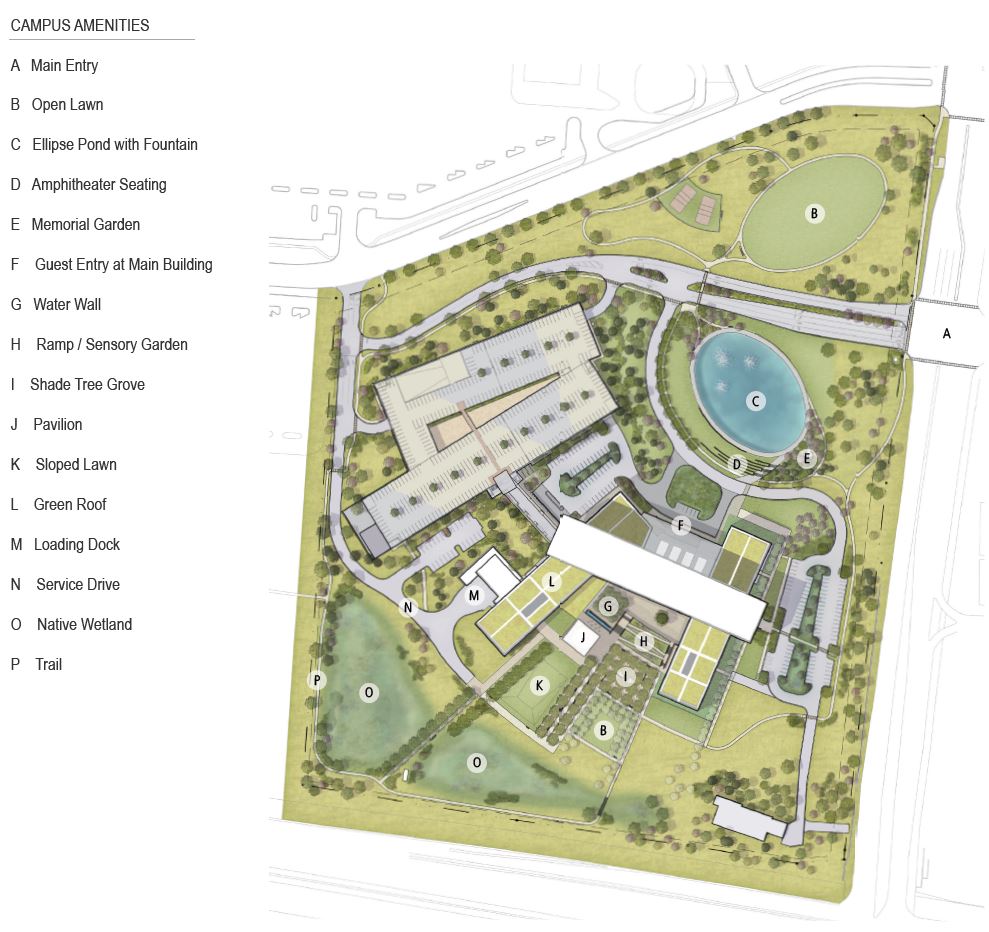 Zurich Campus Plan Graphic